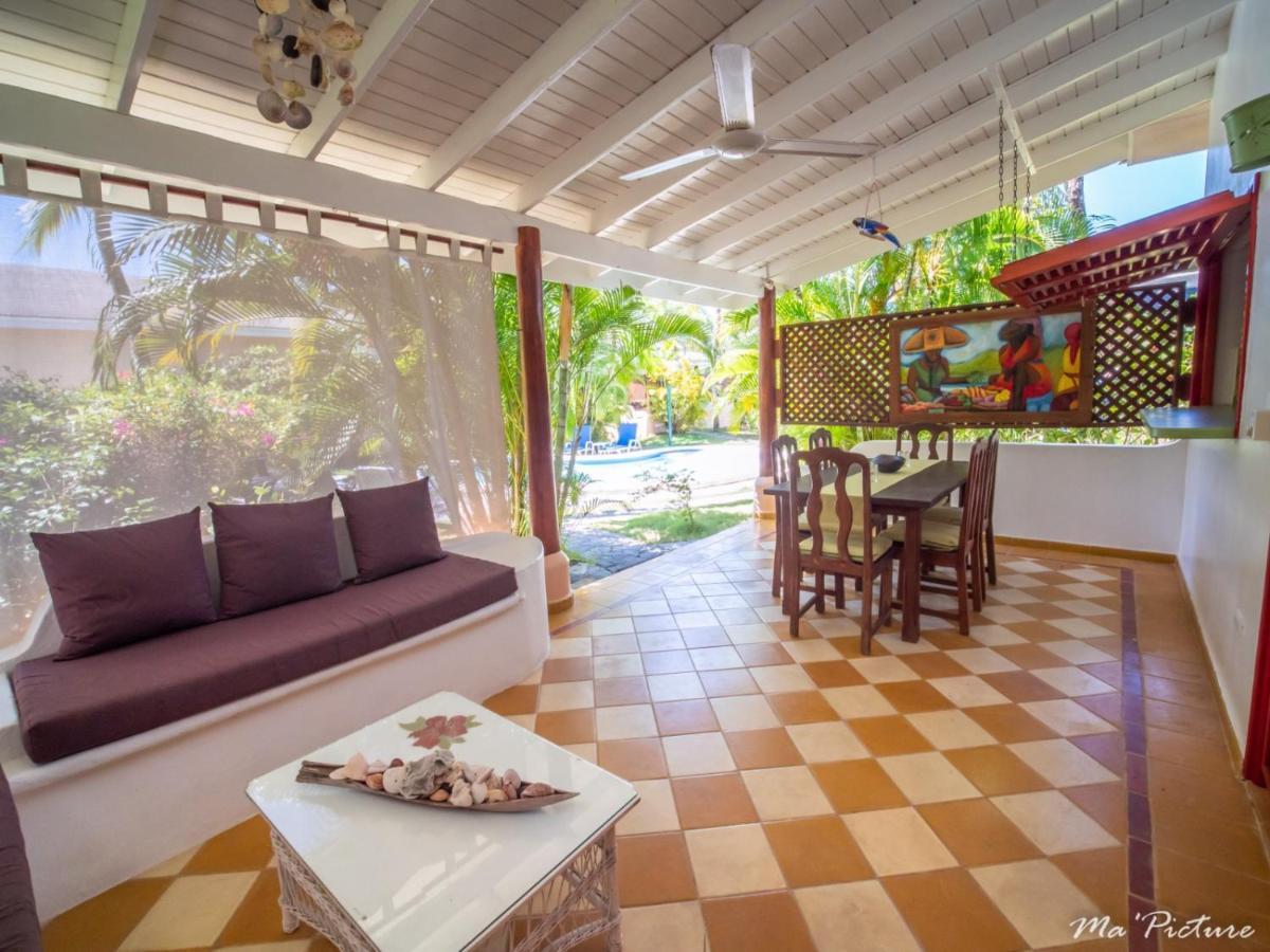 Residence Villas Les Hibiscus Las Terrenas Bagian luar foto